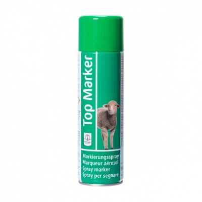 Spray verde pentru marcarea ovinelor, TopMarker, 500&amp;nbsp;ml foto