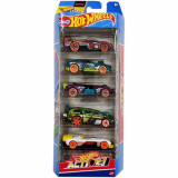 Set masinute Hot Wheels, Action, HTV45, 1:64 (5 modele)