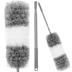 Pamatuf pentru praf cu coada telescopica pentru zone greu accesibile, 2 piese, 78-280 cm Household NewTrend