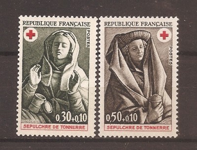 Franta 1973 - Crucea rosie, MNH foto