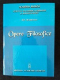 Ion Petrovici &ndash; Opere filosofice