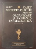 CAIET METODIC-PRACTIC PENTRU ORGANIZARE SI EVIDENTA FARMACEUTICA