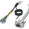 Cablu PHOENIX CONTACT D-Sub 9 pini 2m PVC IP54 cod 2926043 gri