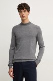 Joop! pulover de lana barbati, culoarea gri, light, 30032606