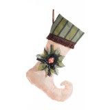 Cumpara ieftin Ciorap decorativ Halloween Befana textil multicolor III cm 25 x 35 H