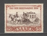 Saarland.1950 Ziua marcii postale SS.509, Nestampilat