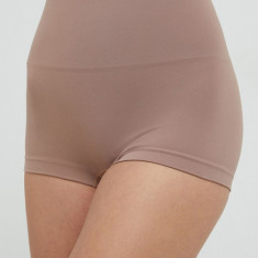 Spanx pantaloni scurti modelatori culoarea bej