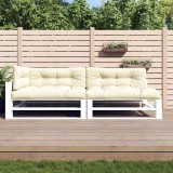 VidaXL Perne de paleți, 5 buc., crem, material textil 314575