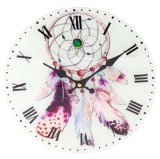 Ceas decorativ cu model Dreamcatcher AMA