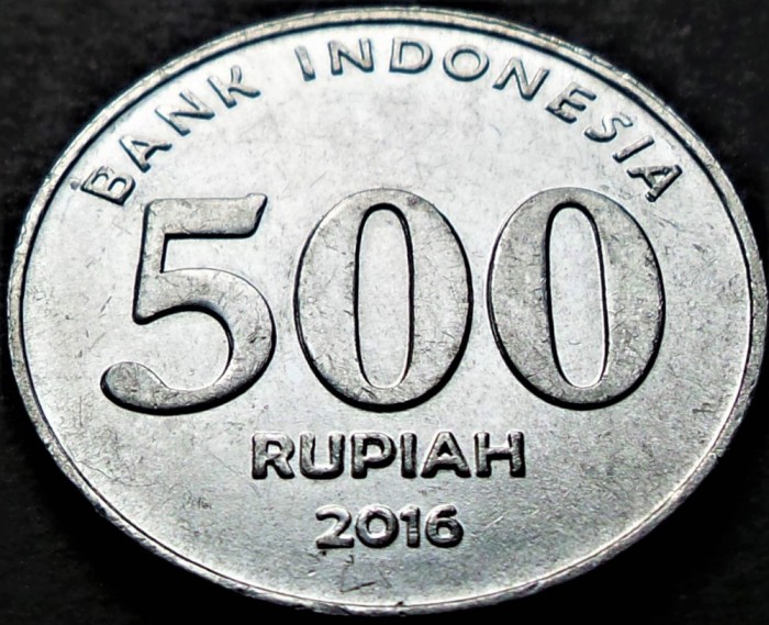 Moneda 500 RUPII / RUPIAH - INDONEZIA, anul 2016 *cod 1461