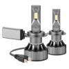 Set 2 becuri LED H7 V80, Canbus, 200W, lumina alb-rece, 12.000 lumeni, fara eroare