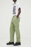 Levi&#039;s pantaloni PATCH POCKET CARGO barbati, culoarea verde, cu fason cargo