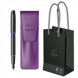 Set Parker Stilou si etui Professionals Amethyst