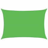 Cumpara ieftin Panza parasolar, verde deschis, 3x4 m, HDPE, 160 g/m&sup2;