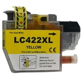 Cartuș Compatibil BR-422XY LC422XL Galben - TonerHub