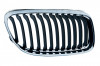 Grila radiator Bmw Seria 5 (F10/F11), 12.2009-, dreapta, crom/crom/negru, 51137203650, 201905-2, Rapid