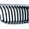 Grila radiator Bmw Seria 5 (F10/F11), 12.2009-, dreapta, crom/crom/negru, 51137203650, 201905-2