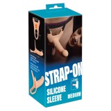 Strapon Prelungitor Penis Silicon Medium + 5 cm#