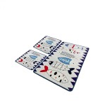 Set 3 Covorase baie Le Poisson, 60 x 100 cm, 50 x 60 cm, Antiderapant, Multicolor