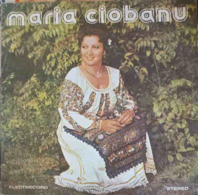 Disc vinil, LP. MARIA CIOBANU: CAND CRESTE FRUNZA DE FAG ETC.-MARIA CIOBANU foto