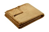 Cumpara ieftin Pătură Doudou 130X160 Cm, Culoare Cappuccino, 100% Poliester