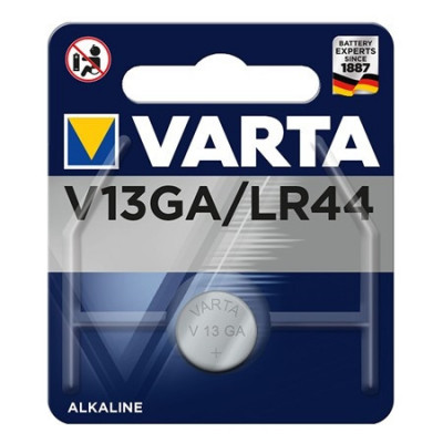 Baterie AG13, LR44, V13GA, alkalina, VARTA, L102356 foto