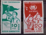 Cumpara ieftin Germania DDR 1958 pioneri serie 2v. Nestampilata sarniera, Nestampilat