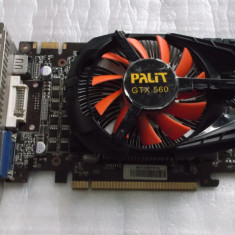 Placa video Palit GeForce GTX 560 OC 1GB GDDR5 256-bit HDMI