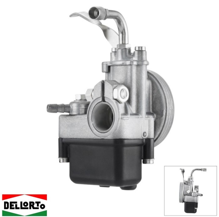 Carburator Dellorto SHA 13.13 R2046 - moped Piaggio Boss - Boxer - Ciao - Grillo - Si - Super Bravo 2T AC 50cc - varianta tuning de strada