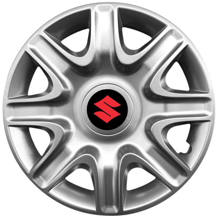 Set 4 Capace Roti 15 inchi (r15) Model 332, Compatibile Cu Suzuki