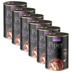 Conserva Piper Junior vi?el ?i mere 6 x 400 g foto
