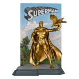 DC Multiverse Figurina articulata Superman (Centennial Park Tribute Statue) Gold Label 18 cm, Mcfarlane Toys