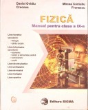 FIZICA. MANUAL PENTRU CLASA A IX-A-DANIEL OVIDIU CROCNAN, MIRCEA CORNELIU FRONESCU-277352