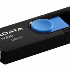 Stick USB A-DATA UV320 64GB, USB 3.1 (Negru/Albastru)