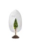 Husă de protecție pentru plante, material textil, șnur reglabil, albă, 120 cm x 180 cm, Oem