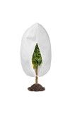 Cumpara ieftin Husă de protecție pentru plante, material textil, șnur reglabil, albă, 120 cm x 180 cm