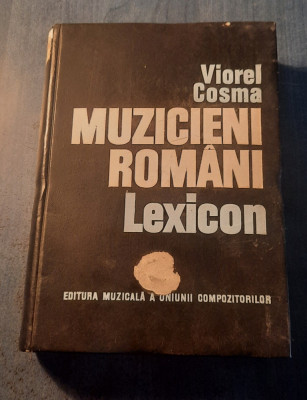 Muzicieni romani lexicon Viorel Cosma foto