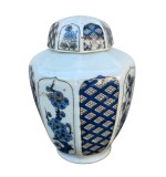 VAS VINTAGE DEPOZITARE GHIMBIR CONFIAT DIN PORTELAN, ANII&#039;70