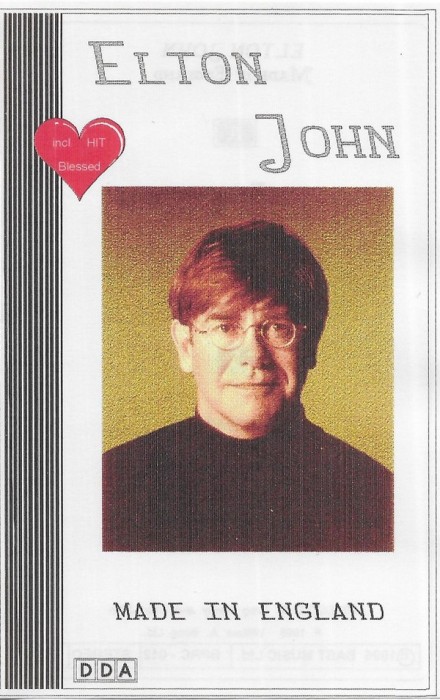 Casetă audio Elton John &lrm;&ndash; Made In England