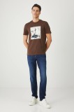 Medicine jeans culoarea bleumarin