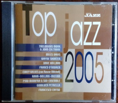 CD TOP JAZZ 2005 (E. Rava/D.Holland/P.Minafra/G. Petrella/J. Coltrane/M.Davis+) foto