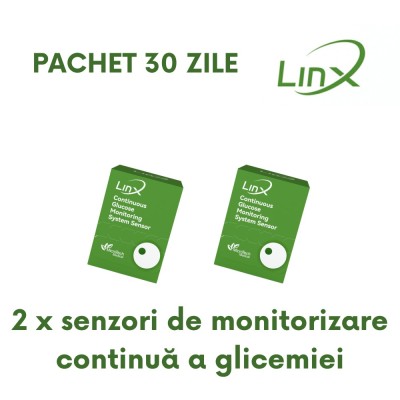 2 x Linx CGM senzor glicemie pachet 30 zile foto