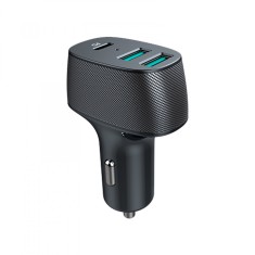 Incarcator auto 2x USB 3.0 si 1x USB Type-C 42W