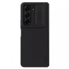 Husa Silicon Nillkin CamShield Silky pentru Samsung Galaxy Z Fold 5 Black
