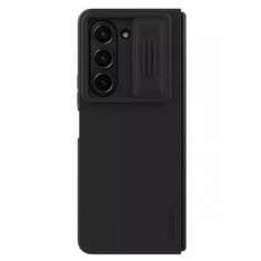 Husa Silicon Nillkin CamShield Silky pentru Samsung Galaxy Z Fold 5 Black
