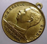 R.008 ROMANIA MEDALION CAROL II LIGA APARAREI APARARII C. ATACURILOR AERIENE