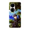Husa compatibila cu Huawei P50 Pro model Sword Art Online Kirito and Pina, Silicon, TPU, Viceversa