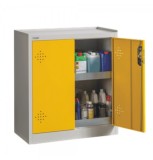 DULAP METALIC PT. SUBSTANTE TOXICE CU 2 RAFTURI, 930x500x1000 mm, POISON