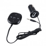 Adaptor Car Kit Bluetooth auxiliar Edman BK01, AUX pe boxele masinii