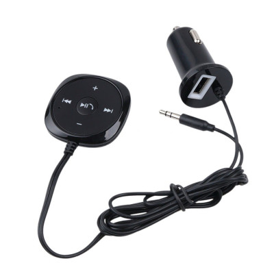 Adaptor Car Kit Bluetooth auxiliar Edman BK01, AUX pe boxele masinii foto